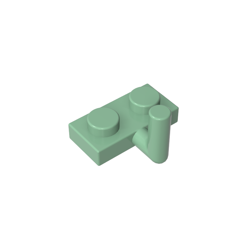 88072 | Plate, Modified 1 x 2 with Bar Arm Up (Horizontal Arm 6mm)