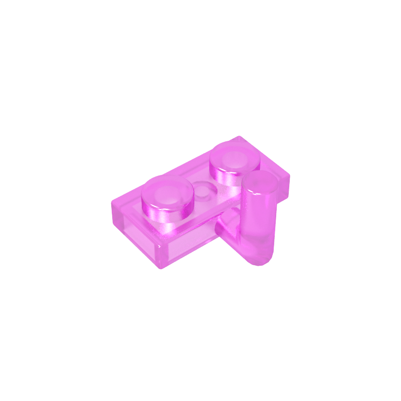 88072 | Plate, Modified 1 x 2 with Bar Arm Up (Horizontal Arm 6mm)