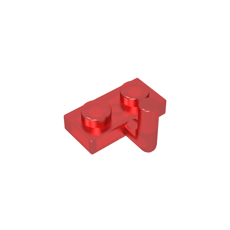 88072 | Plate, Modified 1 x 2 with Bar Arm Up (Horizontal Arm 6mm)