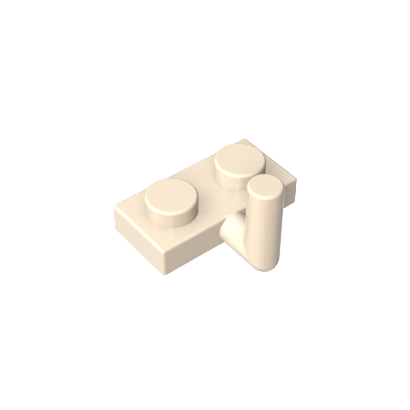 88072 | Plate, Modified 1 x 2 with Bar Arm Up (Horizontal Arm 6mm)
