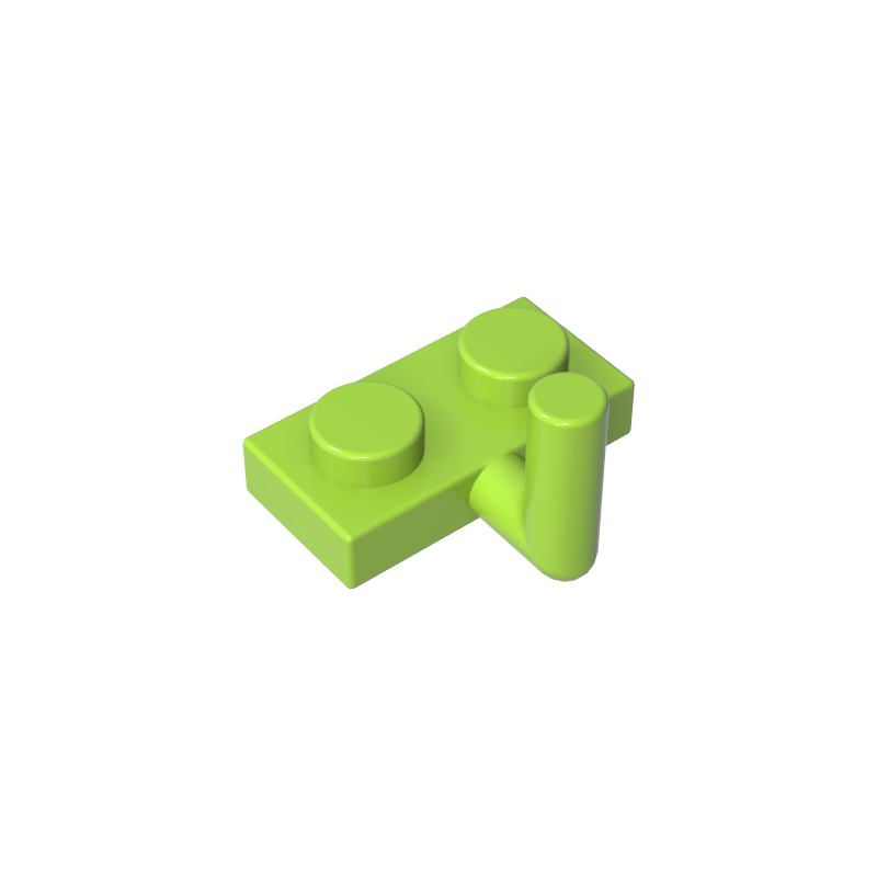 88072 | Plate, Modified 1 x 2 with Bar Arm Up (Horizontal Arm 6mm)
