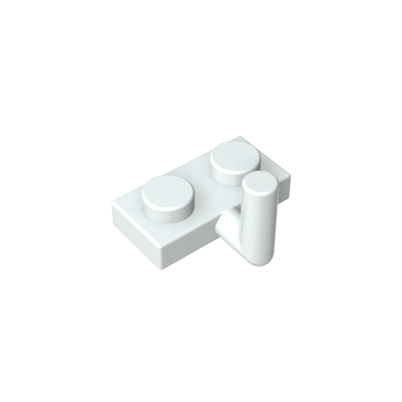 88072 | Plate, Modified 1 x 2 with Bar Arm Up (Horizontal Arm 6mm)