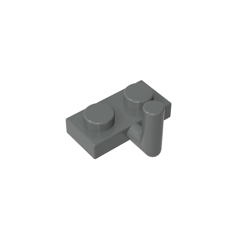 88072 | Plate, Modified 1 x 2 with Bar Arm Up (Horizontal Arm 6mm)