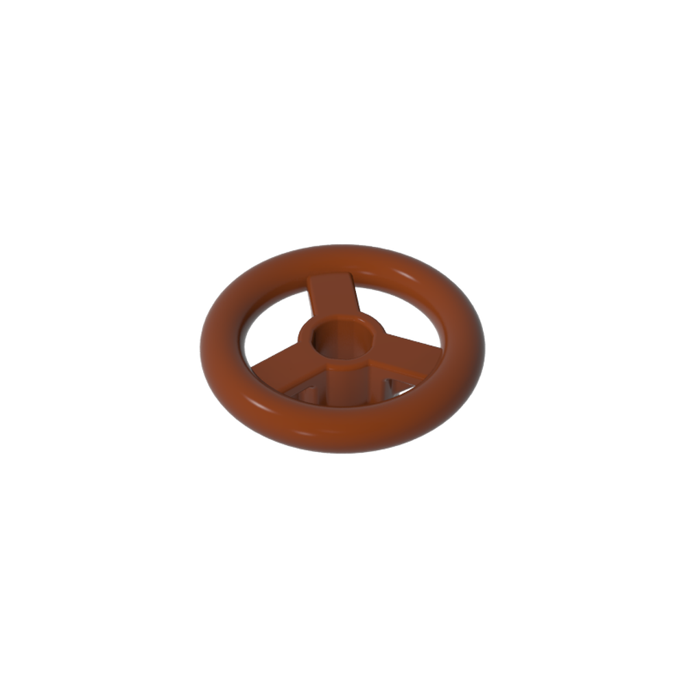 16091 | Vehicle, Steering Wheel Small, 2 Studs Diameter