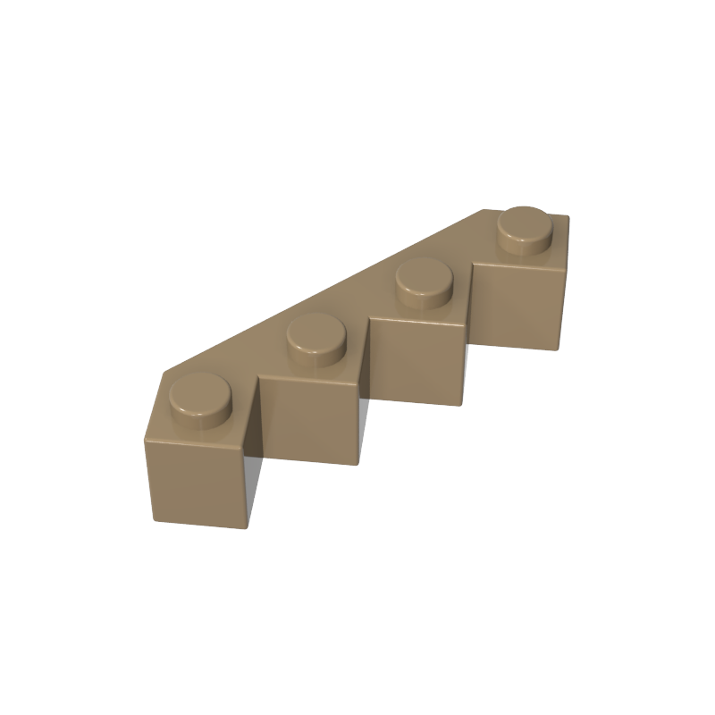 14413 | Brick, Modified Facet 4 x 4