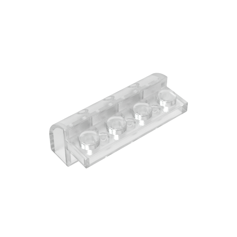 6081 | Slope, Curved 2 x 4 x 1 1/3 with 4 Recessed Studs