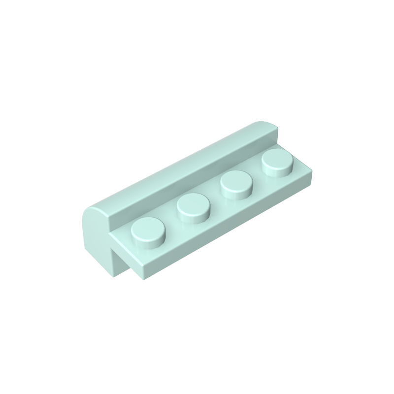 6081 | Slope, Curved 2 x 4 x 1 1/3 with 4 Recessed Studs