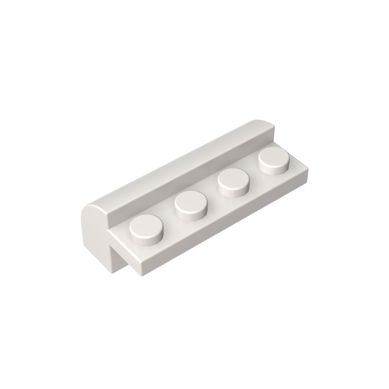 6081 | Slope, Curved 2 x 4 x 1 1/3 with 4 Recessed Studs
