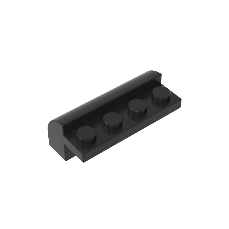 6081 | Slope, Curved 2 x 4 x 1 1/3 with 4 Recessed Studs