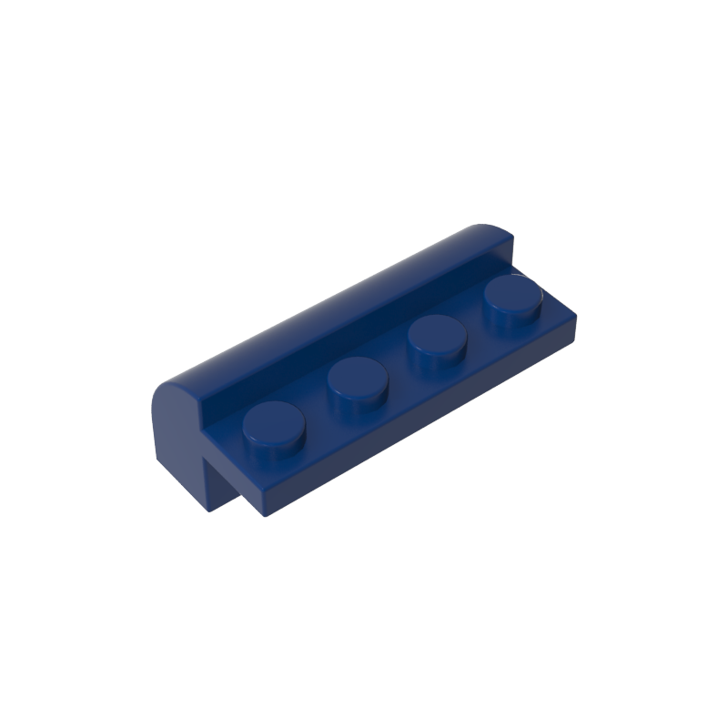 6081 | Slope, Curved 2 x 4 x 1 1/3 with 4 Recessed Studs