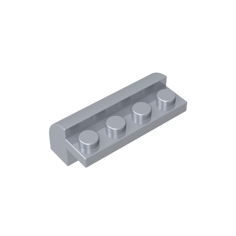 6081 | Slope, Curved 2 x 4 x 1 1/3 with 4 Recessed Studs