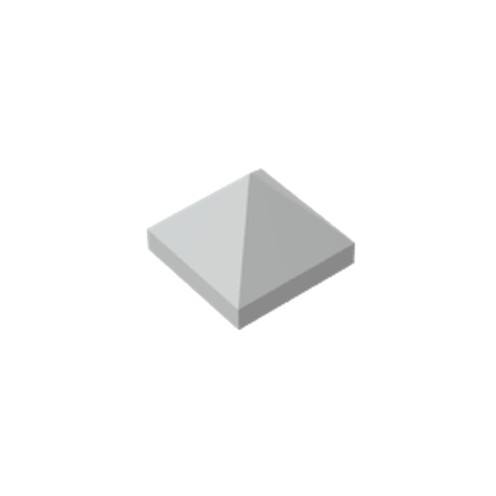 22388 | Slope 45 1 x 1 x 2/3 Quadruple Convex Pyramid