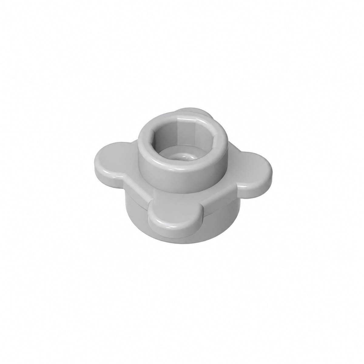 33291 | Plate, Round 1 x 1 with Flower Edge (4 Knobs / Petals)