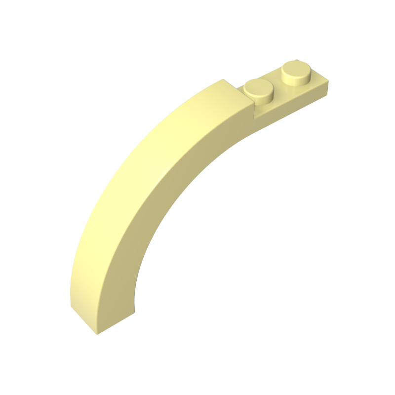 6060 | Arch 1 x 6 x 3 1/3 Curved Top
