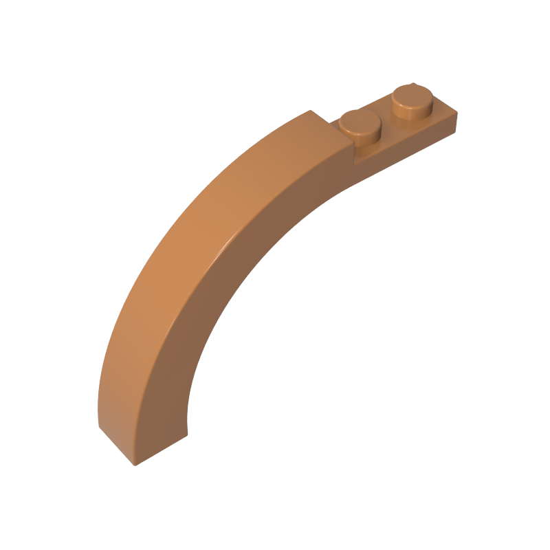 6060 | Arch 1 x 6 x 3 1/3 Curved Top