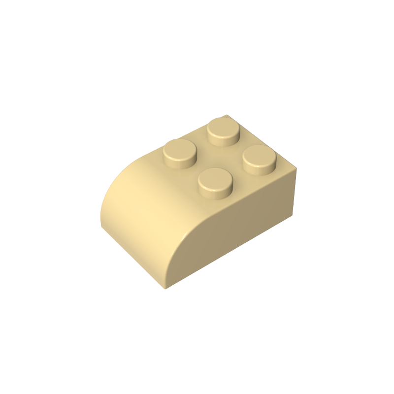 6215 | Slope, Curved 3 x 2 with 4 Studs