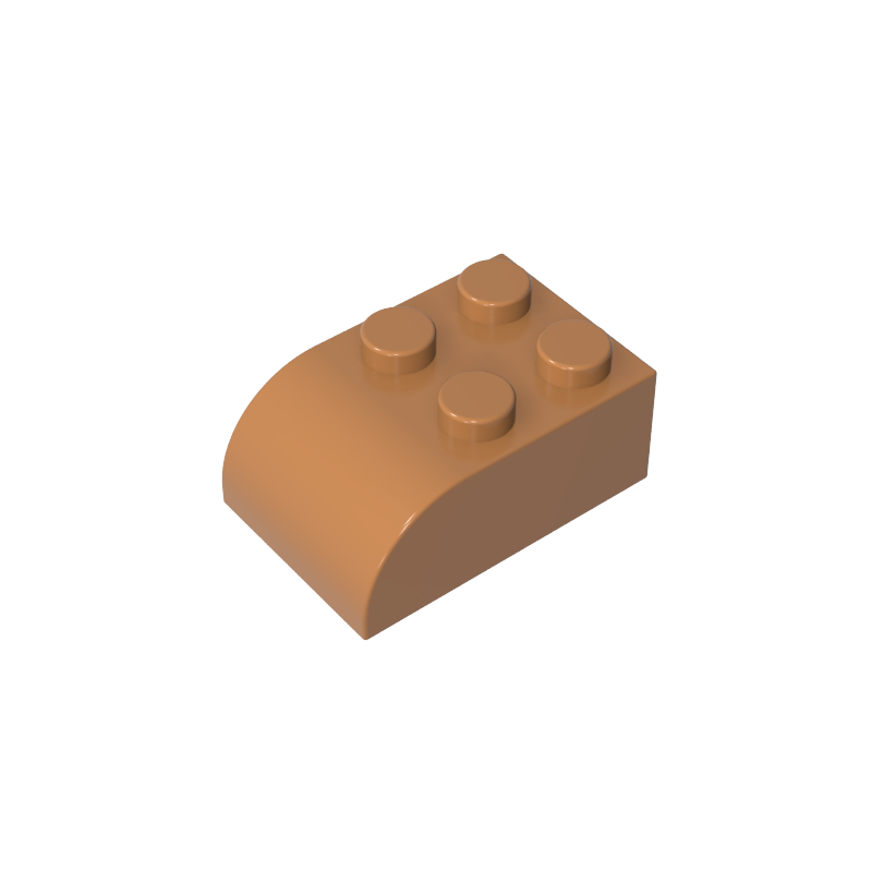 6215 | Slope, Curved 3 x 2 with 4 Studs