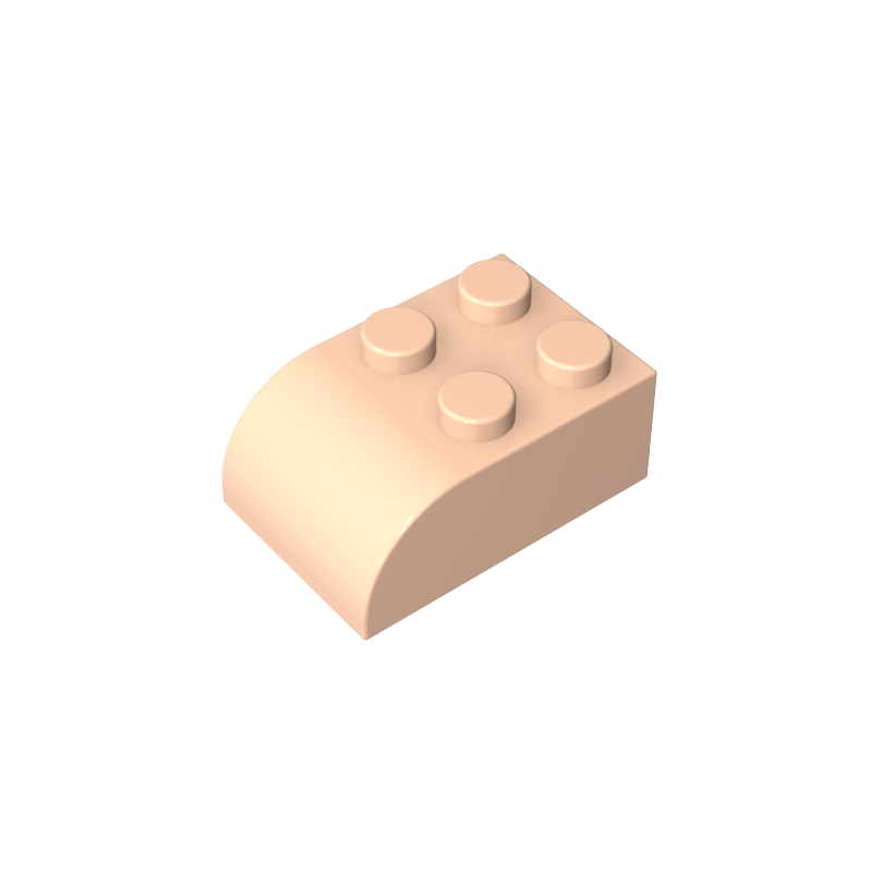 6215 | Slope, Curved 3 x 2 with 4 Studs