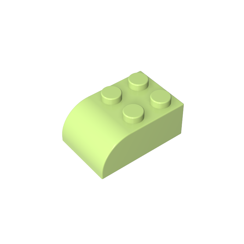 6215 | Slope, Curved 3 x 2 with 4 Studs