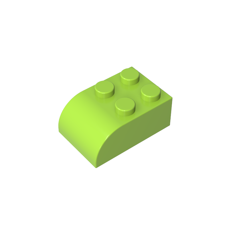 6215 | Slope, Curved 3 x 2 with 4 Studs