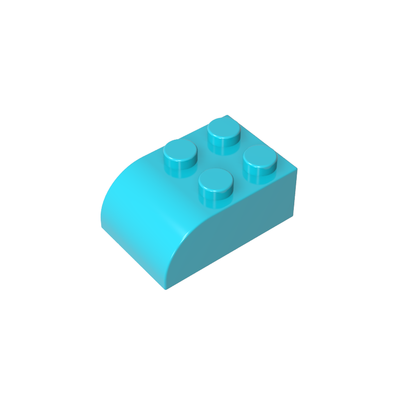 6215 | Slope, Curved 3 x 2 with 4 Studs