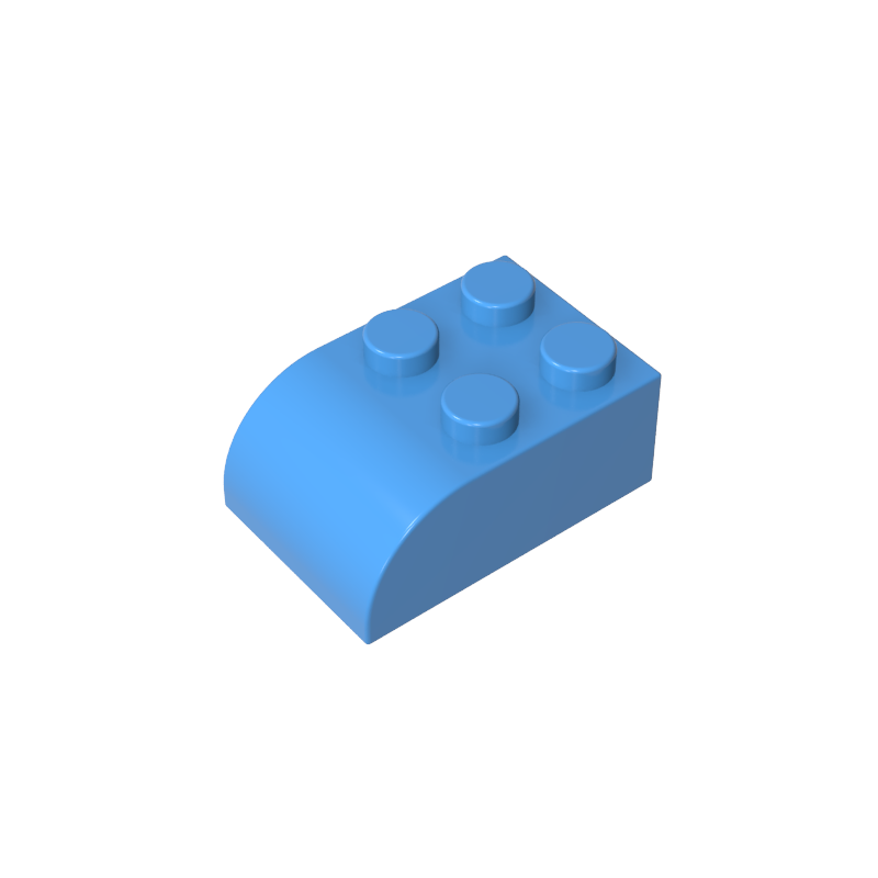 6215 | Slope, Curved 3 x 2 with 4 Studs