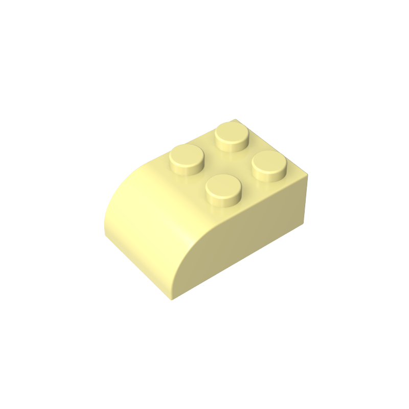 6215 | Slope, Curved 3 x 2 with 4 Studs