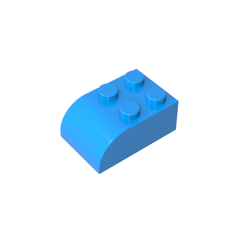 6215 | Slope, Curved 3 x 2 with 4 Studs