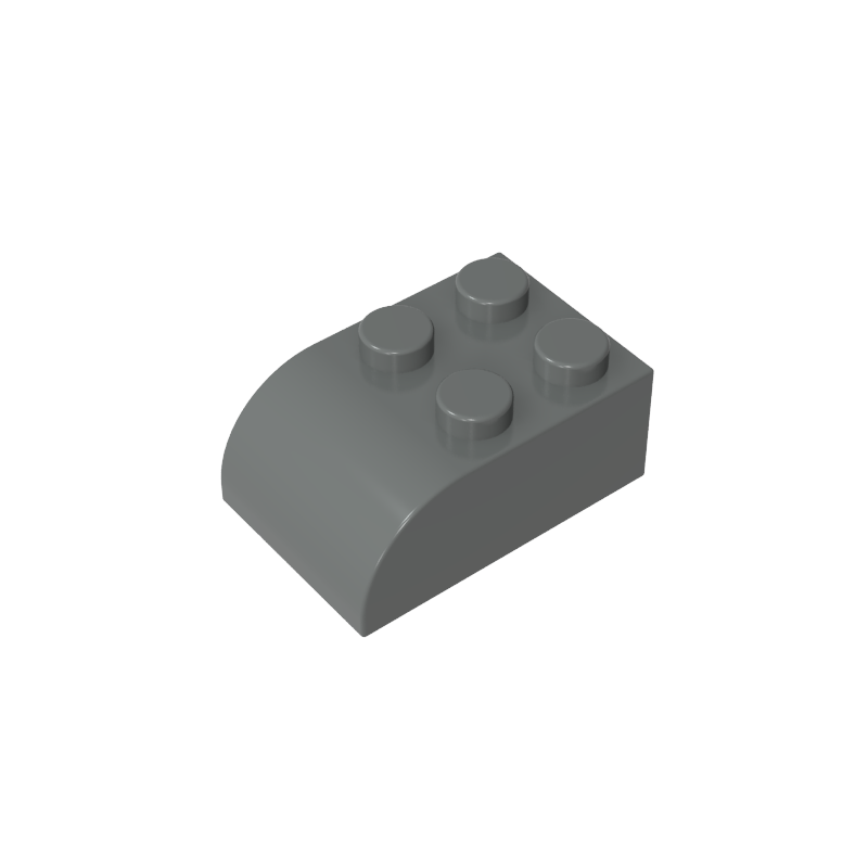 6215 | Slope, Curved 3 x 2 with 4 Studs