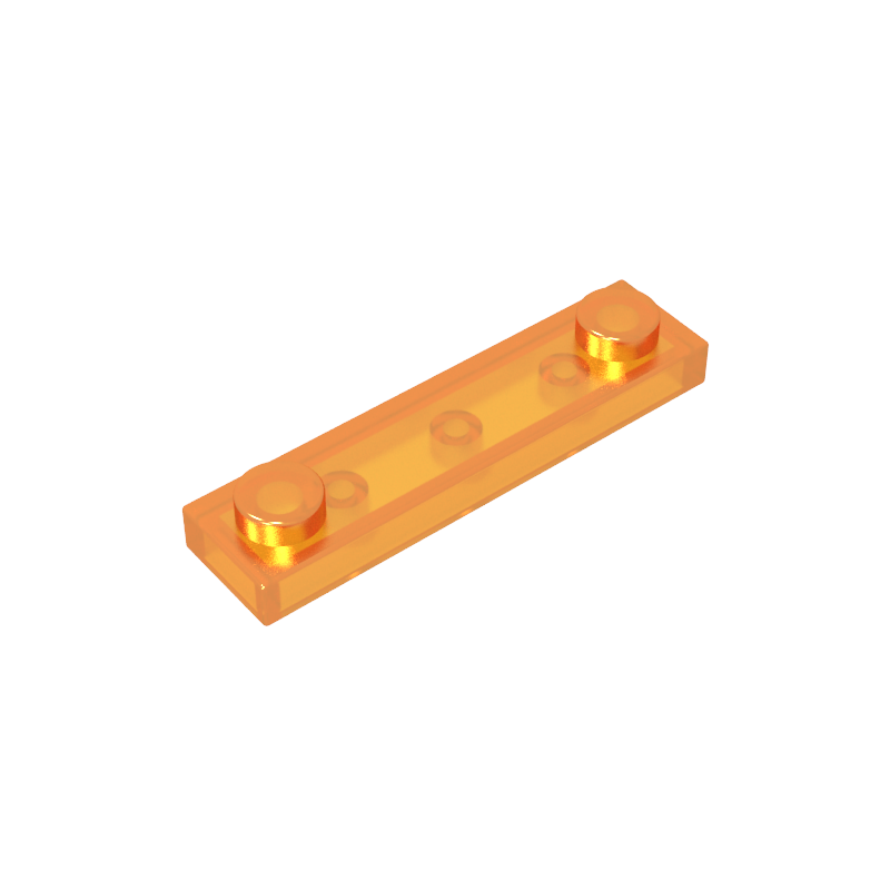 92593 | Plate, Modified 1 x 4 with 2 Studs without Groove