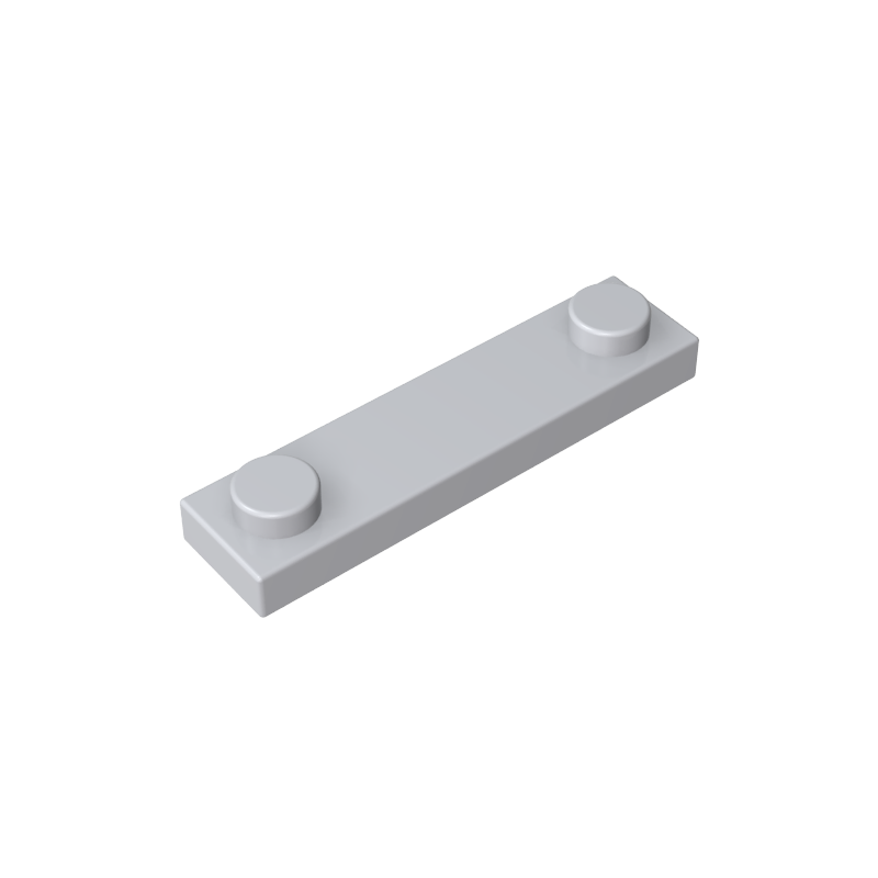 92593 | Plate, Modified 1 x 4 with 2 Studs without Groove