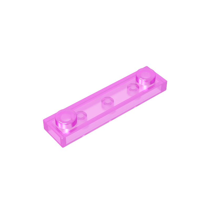 92593 | Plate, Modified 1 x 4 with 2 Studs without Groove