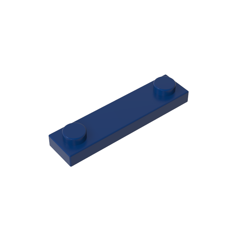 92593 | Plate, Modified 1 x 4 with 2 Studs without Groove