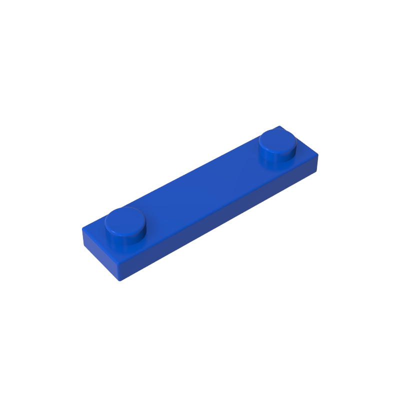 92593 | Plate, Modified 1 x 4 with 2 Studs without Groove