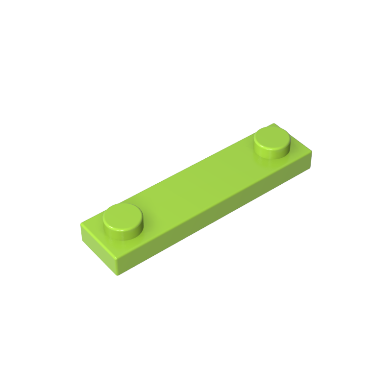 92593 | Plate, Modified 1 x 4 with 2 Studs without Groove