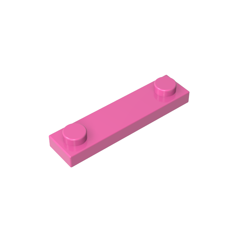 92593 | Plate, Modified 1 x 4 with 2 Studs without Groove