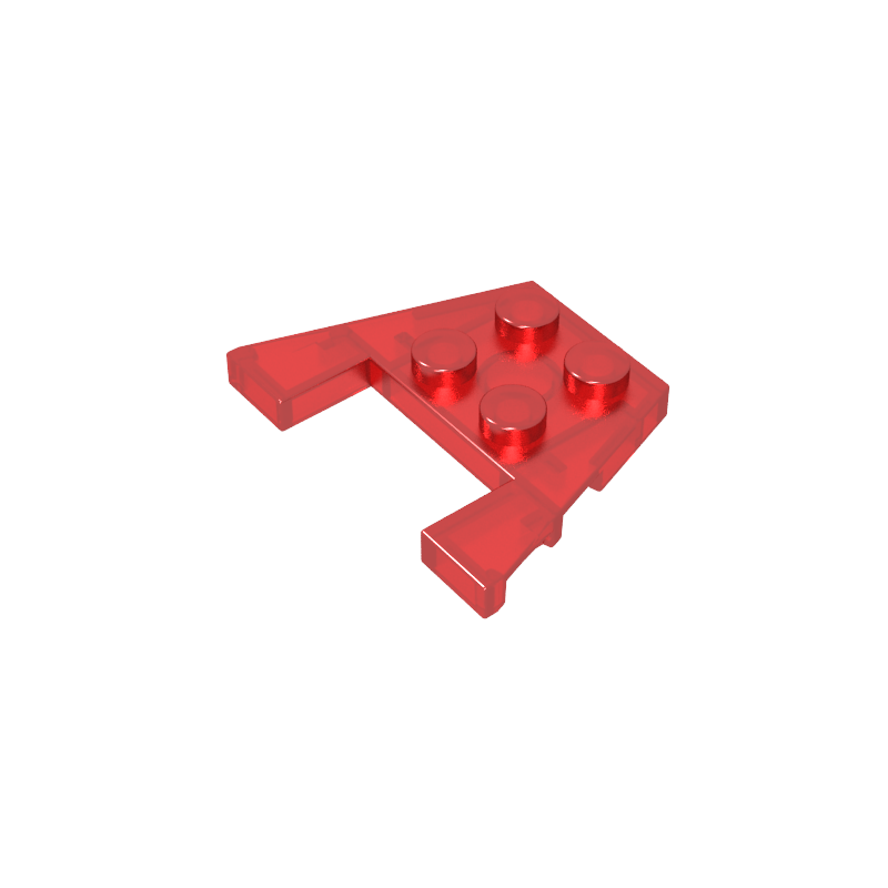 48183 | Wedge, Plate 3 x 4 without Stud Notches
