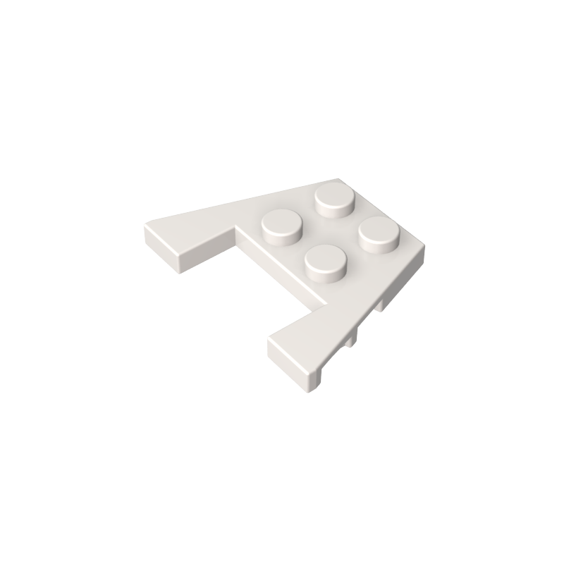 48183 | Wedge, Plate 3 x 4 without Stud Notches