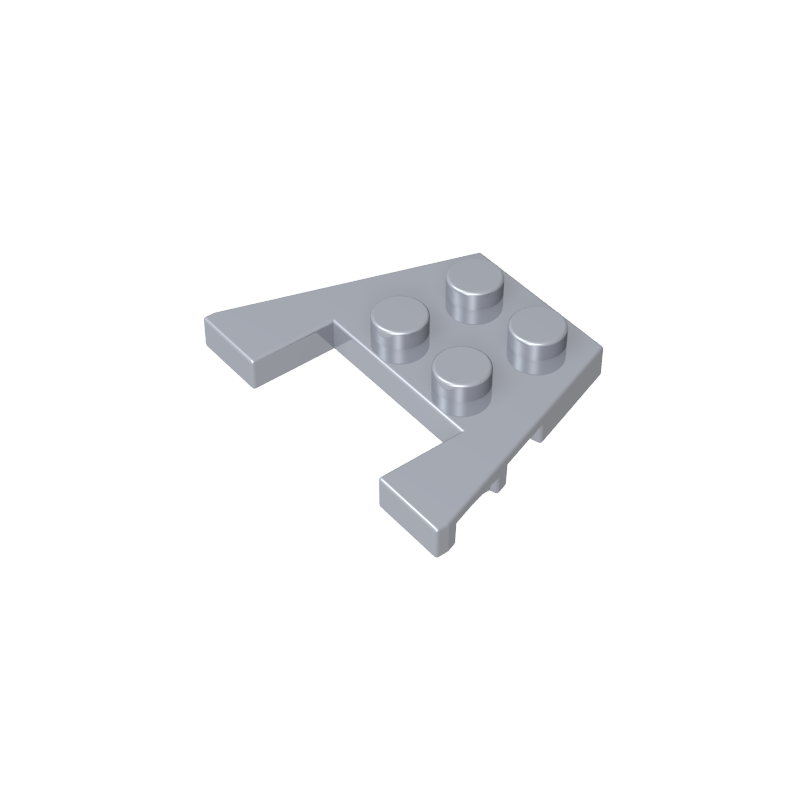 48183 | Wedge, Plate 3 x 4 without Stud Notches
