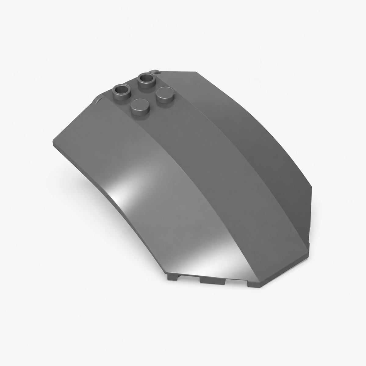 41751 | Windscreen 8 x 6 x 2 Curved Sloped Sides