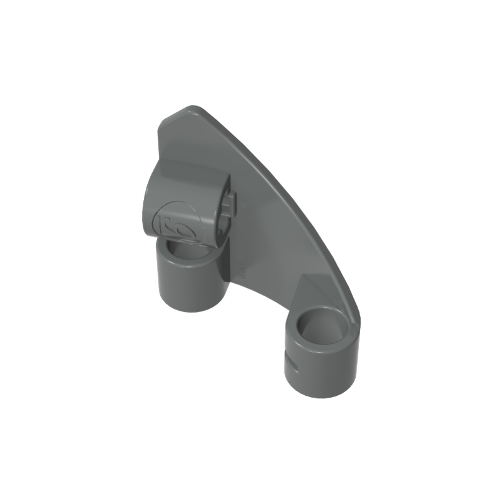 2395 | Technical Panel Curved # 9 3 x 3 Tapered Left