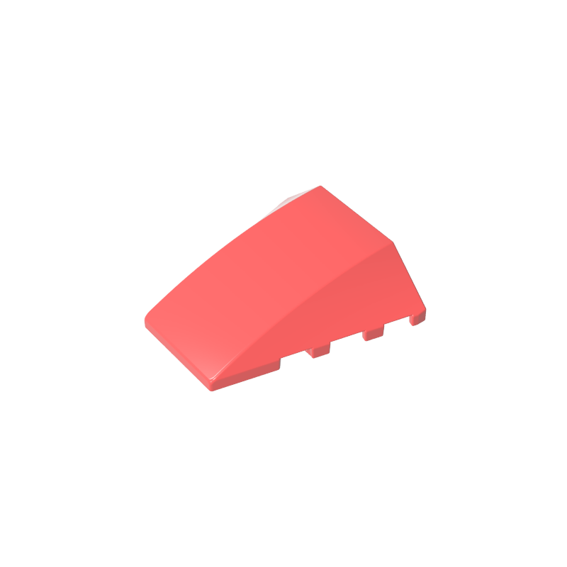 47753 | Wedge 4 x 4 Triple Curved No Studs