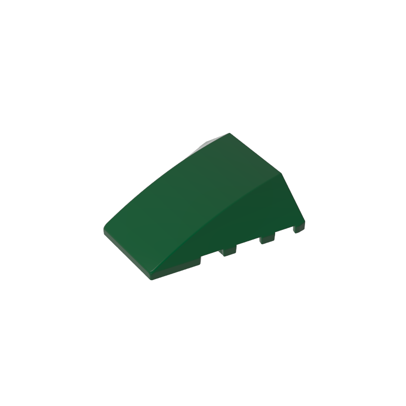 47753 | Wedge 4 x 4 Triple Curved No Studs