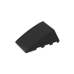 47753 | Wedge 4 x 4 Triple Curved No Studs
