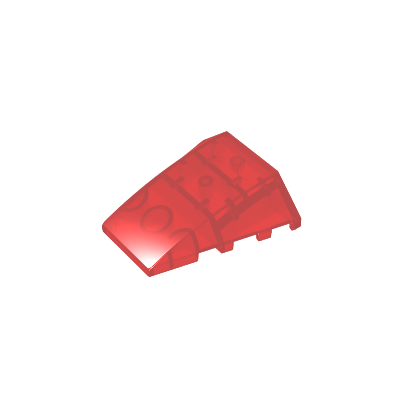47753 | Wedge 4 x 4 Triple Curved No Studs