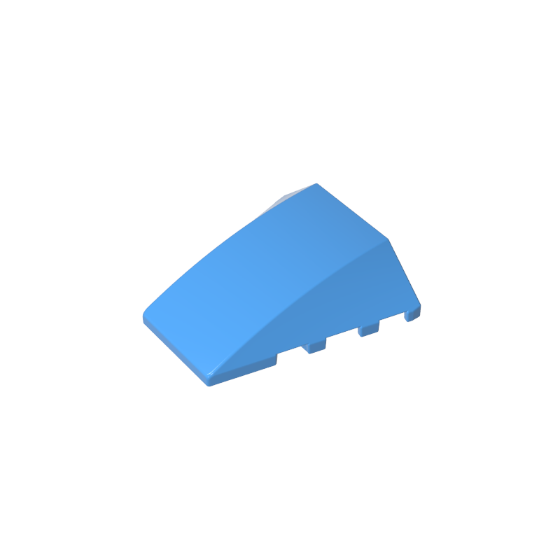 47753 | Wedge 4 x 4 Triple Curved No Studs