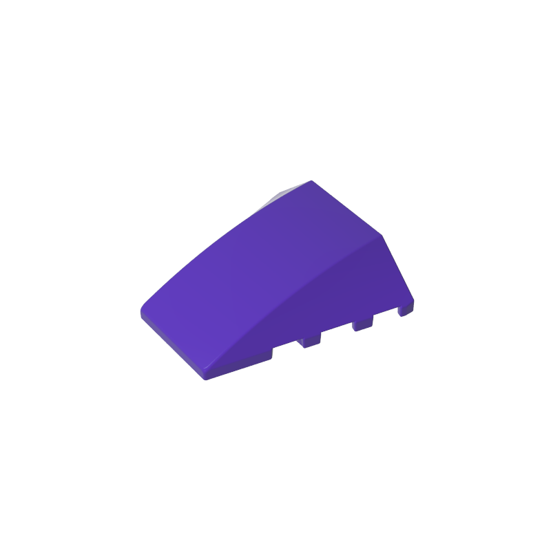 47753 | Wedge 4 x 4 Triple Curved No Studs