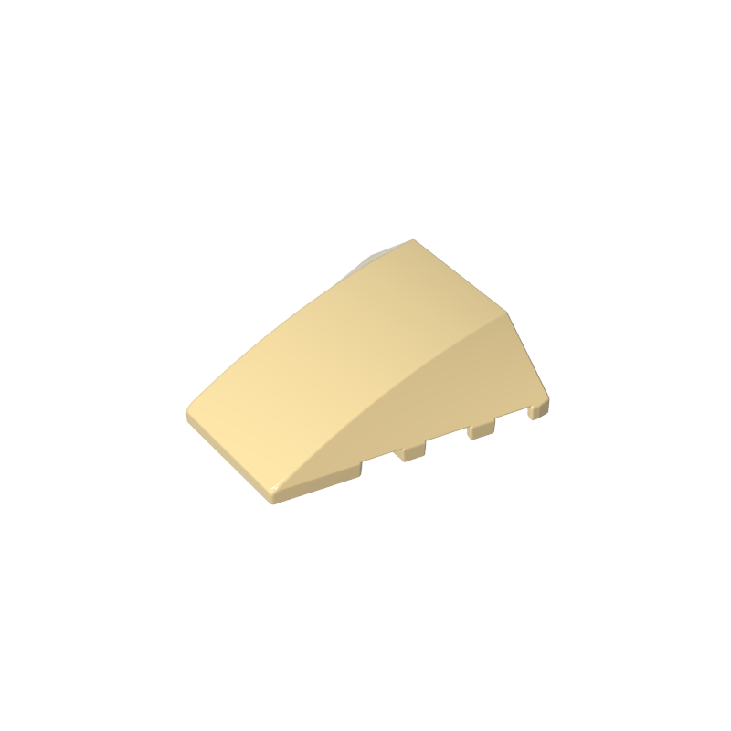 47753 | Wedge 4 x 4 Triple Curved No Studs