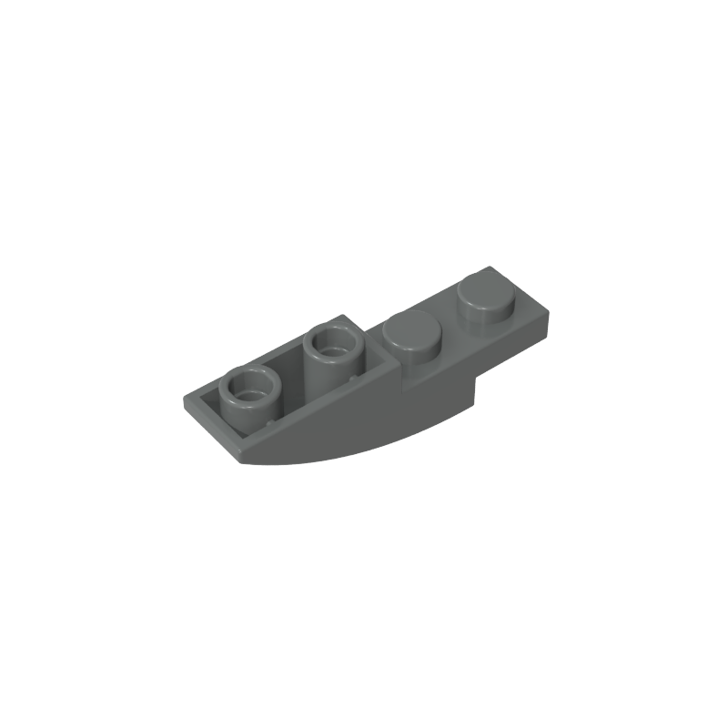 13547 | Slope, Curved 4 x 1 Inverted