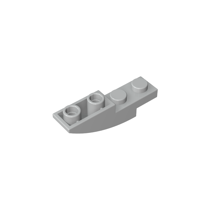 13547 | Slope, Curved 4 x 1 Inverted